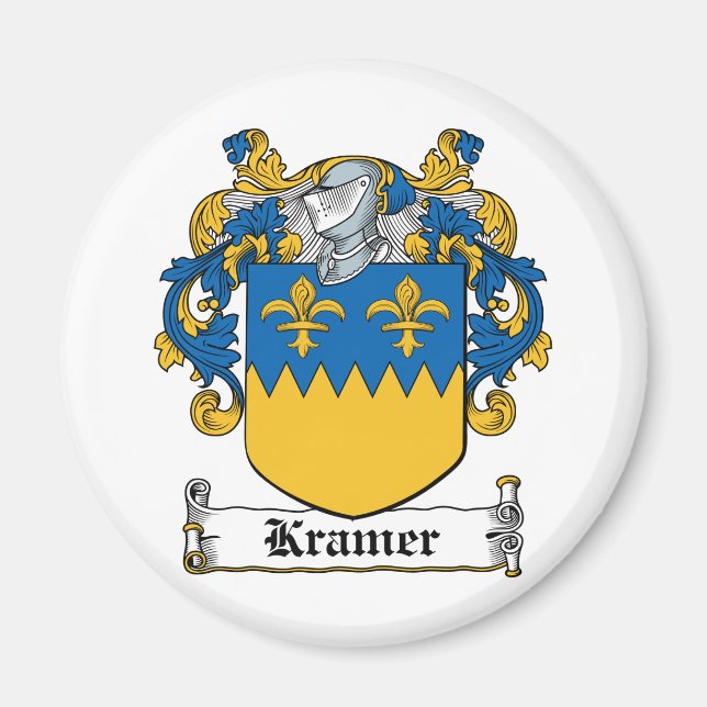 Aimant Kramer Family Crest (Devant)