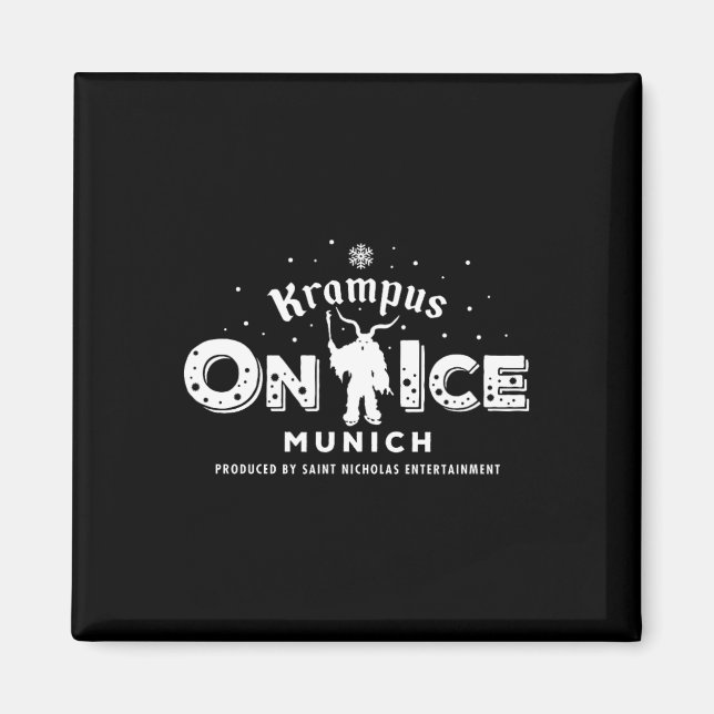 Aimant Krampus Run Munich Allemagne (Devant)