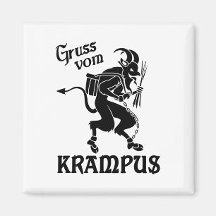 Aimant Krampus - Salutations de (salutations de) Krampus 