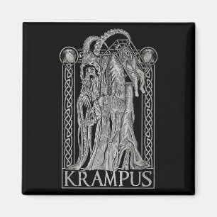 Aimant Krampus - Ss Von Krampus sombre Noël gothique
