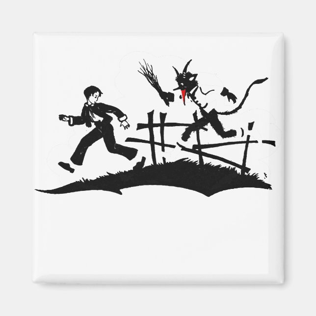 Aimant krampus xmas (Devant)