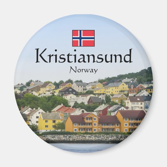 Aimant Kristiansund Norvège (Devant)