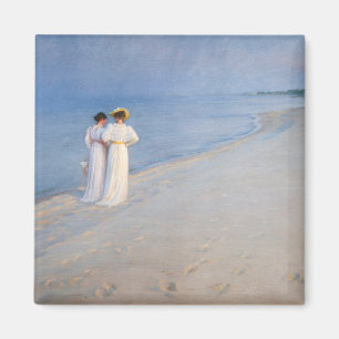 Aimant Kroyer - Summer Evening on Skagen Beach