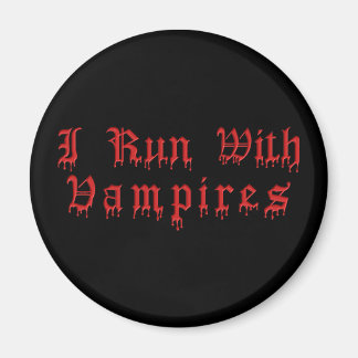 Aimant KRW I Run Avec Des Vampires Laissant Du Sang