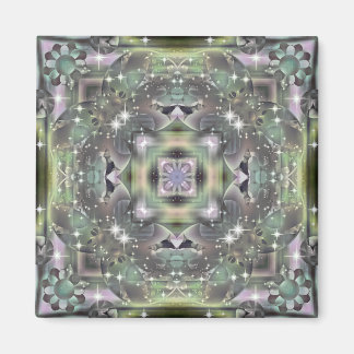 Aimant KRW Rétro Floral Shimmer