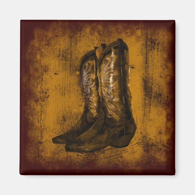 Aimant KRW Western Wear Cowboy Boots (Devant)