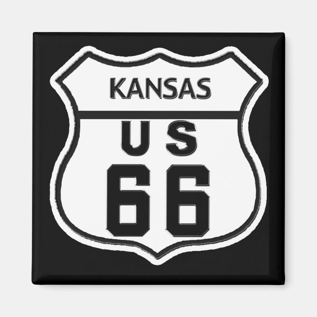 AIMANT KS US ROUTE 66 (Devant)