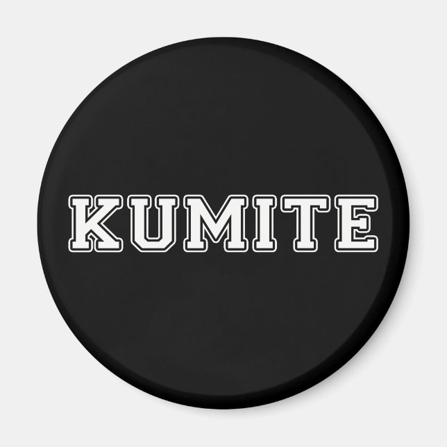 Aimant Kumite (Devant)