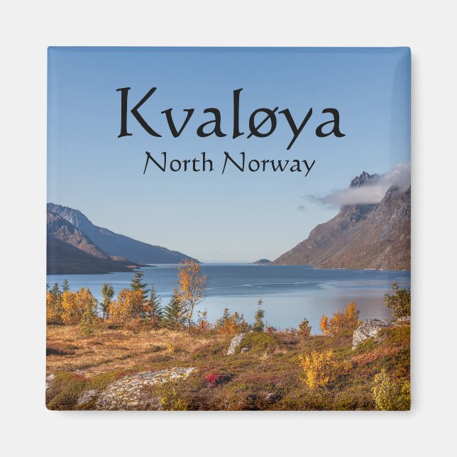 Aimant Kvaloya Island Norvège (Devant)