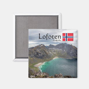Aimant Kvalvika Lofoten Norvège