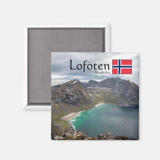 Aimant Kvalvika Lofoten Norvège (Recto/Verso)