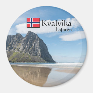 Aimant Kvalvika Lofoten Norvège