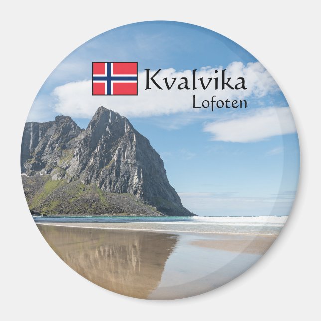 Aimant Kvalvika Lofoten Norvège (Devant)