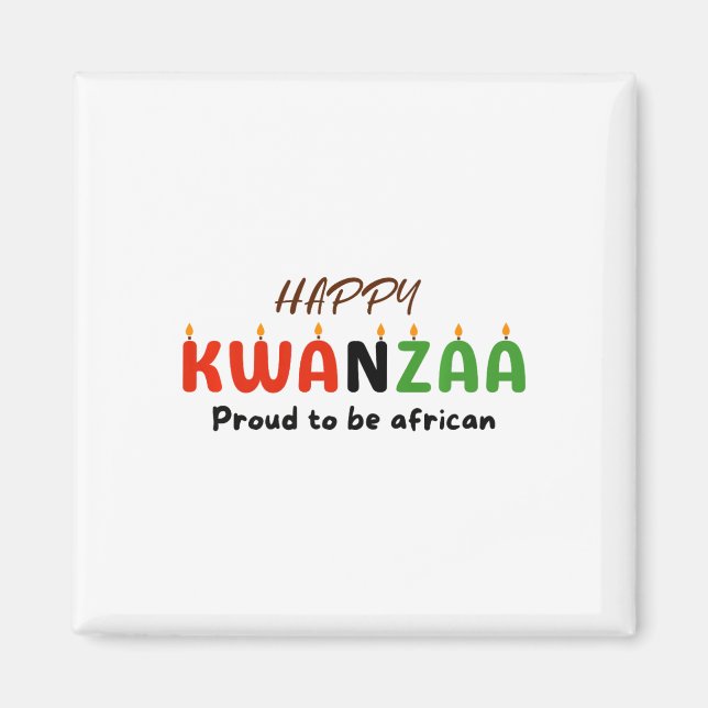 Aimant Kwanzaa (Devant)
