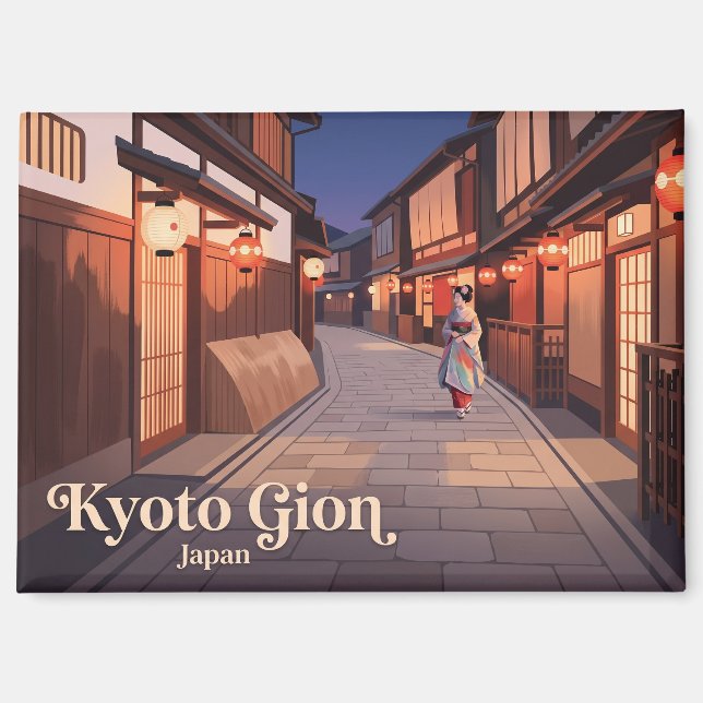 Aimant Kyoto Gion Japon (Recto)