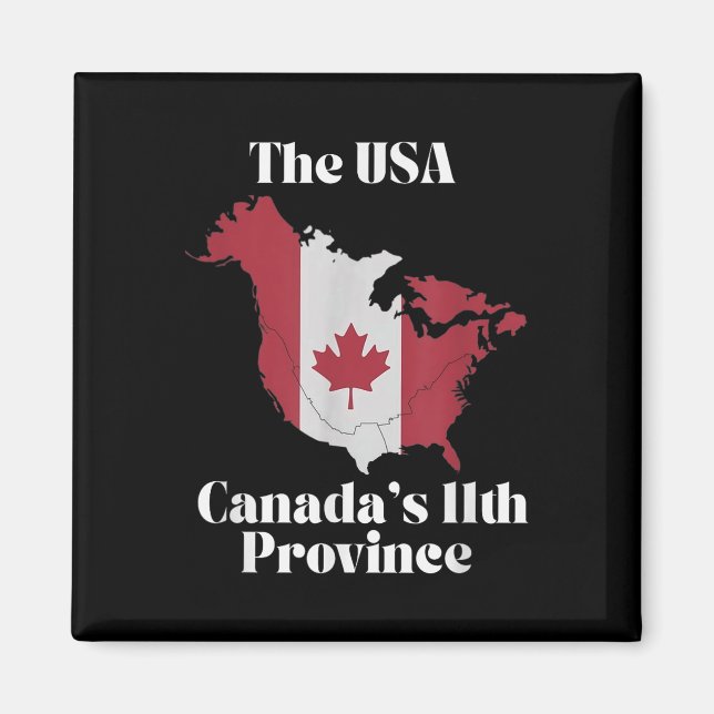 Aimant La 11e Province des États-Unis (Devant)