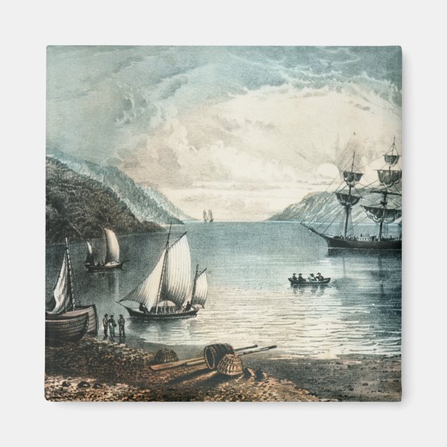 Aimant La baie d'Annapolis, vers 1880 (Devant)