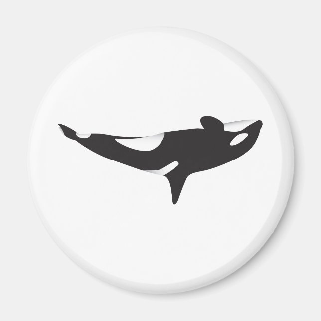 Aimant La baleine à l'envers (Devant)
