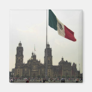 Aimant La Bandera d'escroquerie d'EL Zocalo del DF d'en