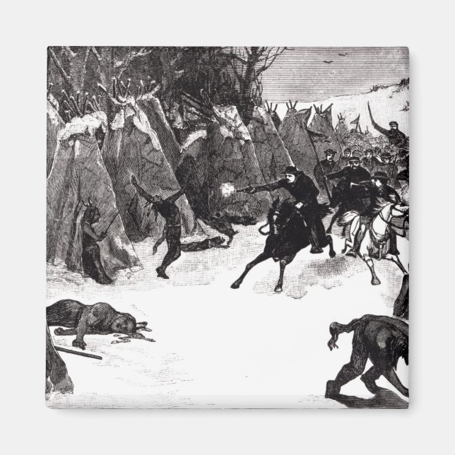 Aimant La bataille de la Washita (Devant)