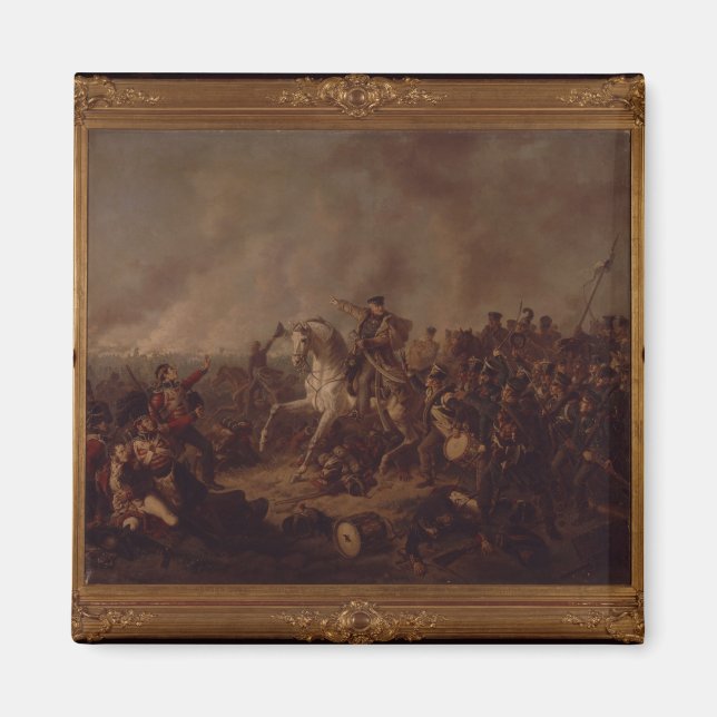 Aimant La bataille de Waterloo (Devant)