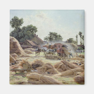 Aimant La batteuse 1896