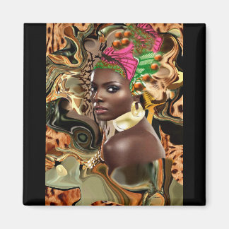 Aimant La Beauté D'Une Fleur De Jungle Africaine