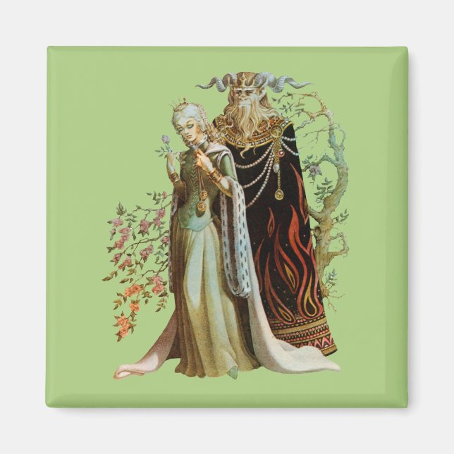 Aimant La Belle et la Bête (Devant)