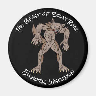 Aimant La bête de Bray Road   Wisconsin Werewolf