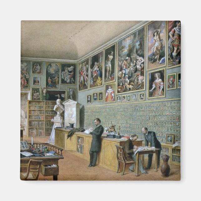 Aimant La bibliothèque (Devant)