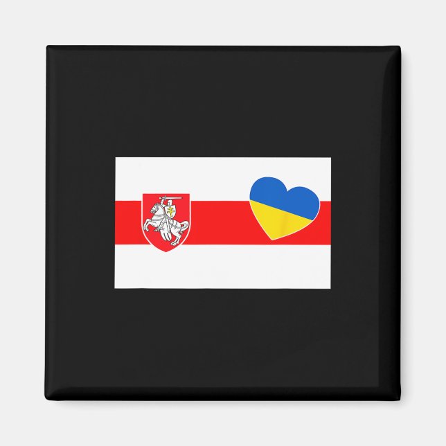 Aimant La Biélorussie avec l'Ukraine Les Biélorusses sout (Devant)
