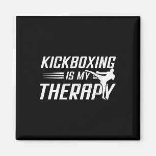 Aimant La boxe thaïlandaise est ma thérapie Amateur de ki