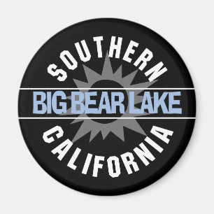 Aimant La Californie du sud - lac big Bear