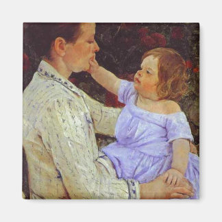 Aimant La Caresse de l'enfant. c. 1890, Mary Cassatt