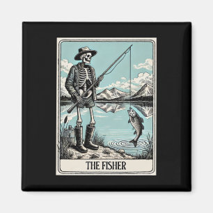Aimant La Carte Tarot Squelette Fisher Pour Les Amateurs