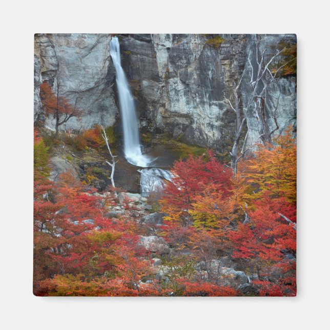 Aimant La cascade d'El Chorrillo | Patagonie, Argentine (Devant)