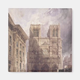 Aimant La cathédrale de Notre Dame, Paris, 1836