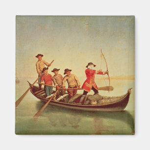 Aimant La chasse au canard