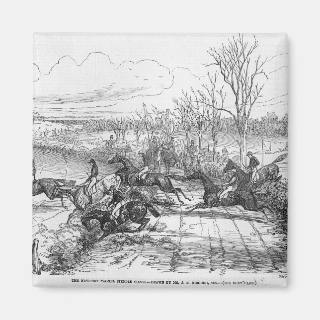 Aimant La chasse aux voleurs du pagnel Newport (Devant)