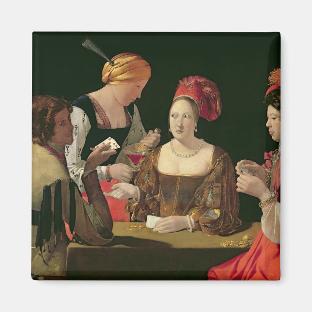 Aimant La Cheat avec l'As des Diamants (Devant)