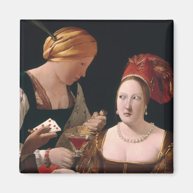 Aimant La Cheat avec l'As des Diamants (Devant)