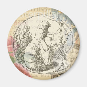 Aimant La chenille du Pays des Merveilles d'Alice : Tenni
