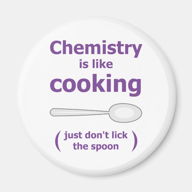 Aimant La chimie est une expérience scientifique de cuisi (Devant)