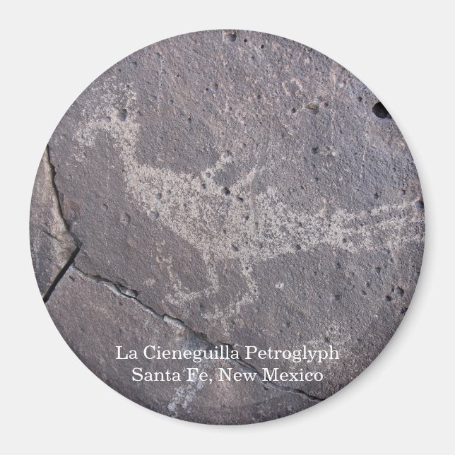 Aimant La Cieneguilla Petroglyph Santa Fe (Devant)