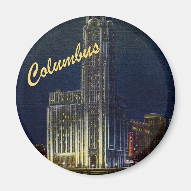 Aimant La Citadelle La Nuit Vintage (Devant)