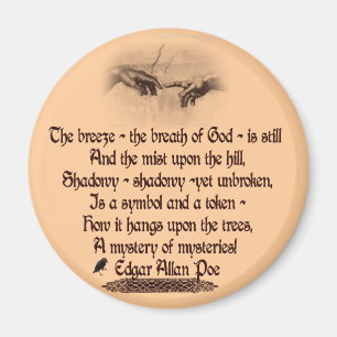 Aimant La citation d'Edgar Allan Poe
