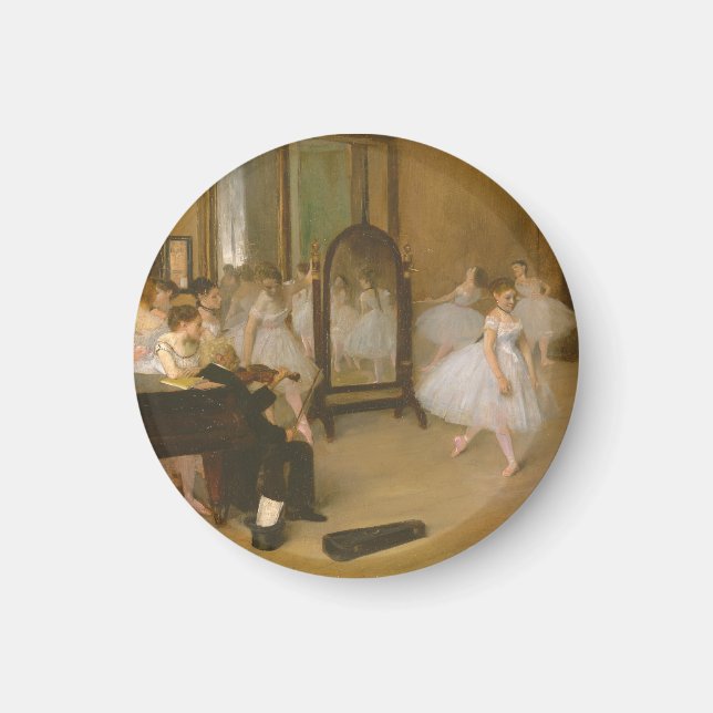 Aimant La classe de danse (1870) Edgar Degas (Devant)