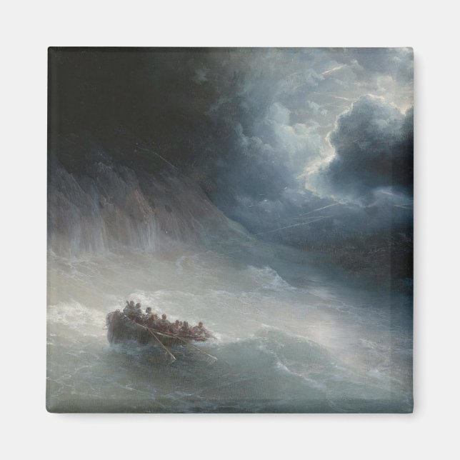 Aimant La colère des mers (par Ivan Aivazovsky) (Devant)