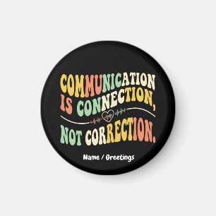 Aimant La communication rétro est une connexion, pas une