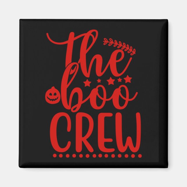 Aimant La conception de The Boo Crew (Devant)